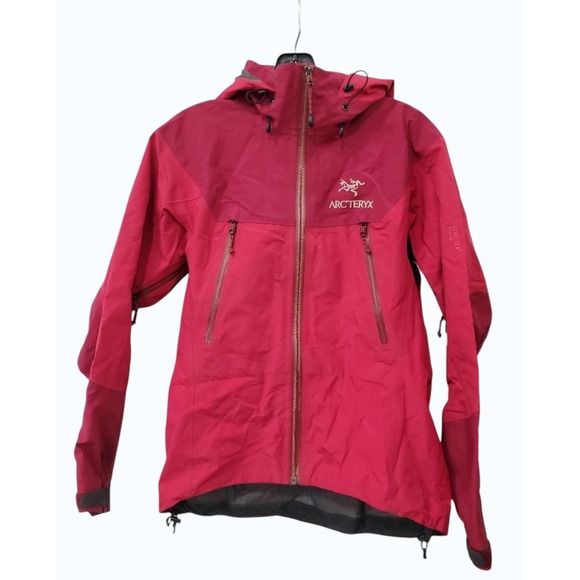 Arc'teryx Jackets & Blazers - Arc'teryx Beta AR Jacket Womens Small Red Gore-Tex Pro Shell Hooded